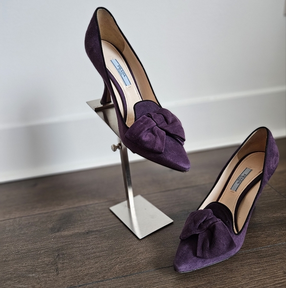 Prada Bougainvillea Suede Shoes - SIZE 38 - Picture 11 of 13